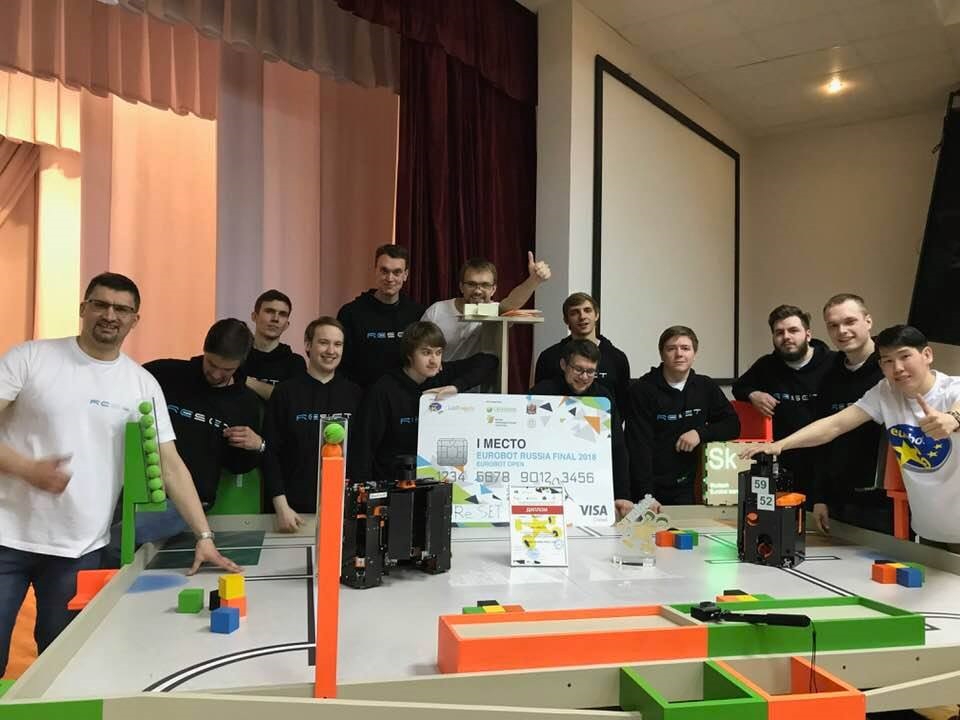 The winning team. Photo: Dzmitry Tsetserukou // Facebook.