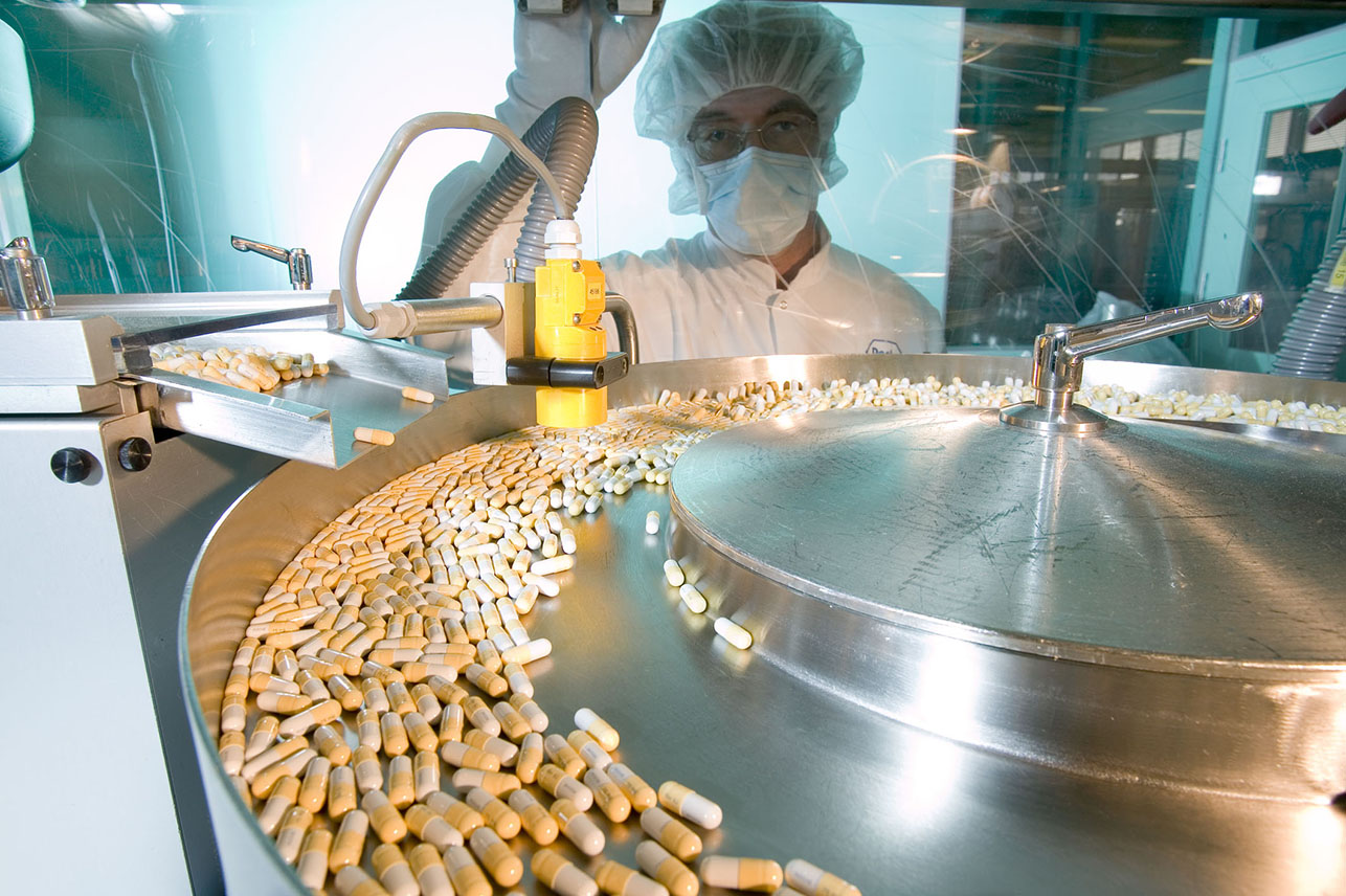 Tamiflu packaging line