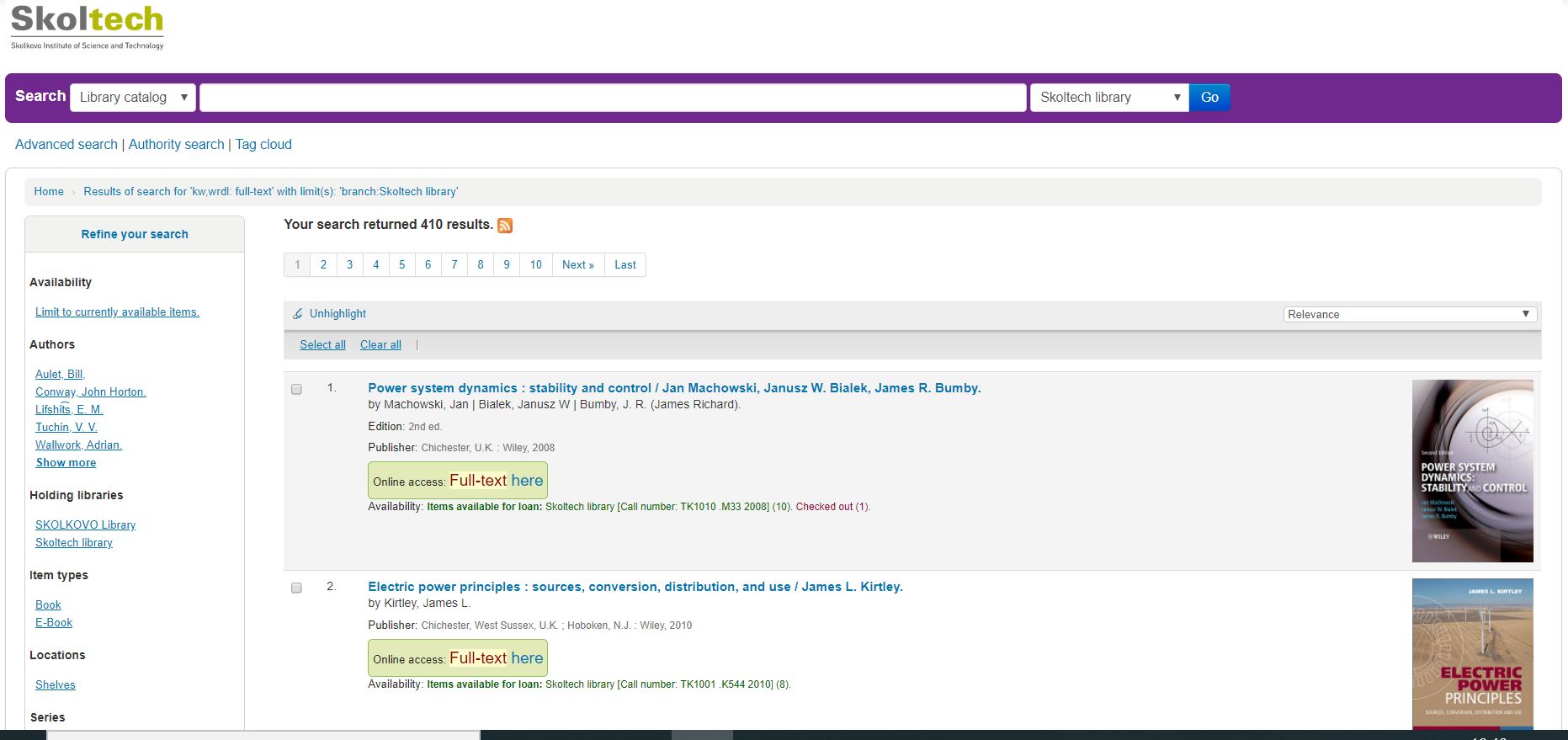 Online library